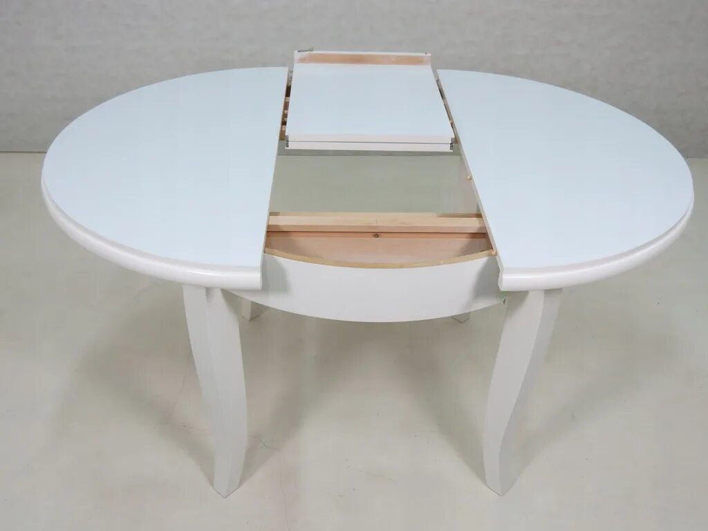 Кухонные столы круглые раздвижные цена фото Купить КРУГЛЫЙ СТОЛ L50, РАСШИРЯЕМЫЙ Каркас на деревянных ножках!: отзывы, фото 