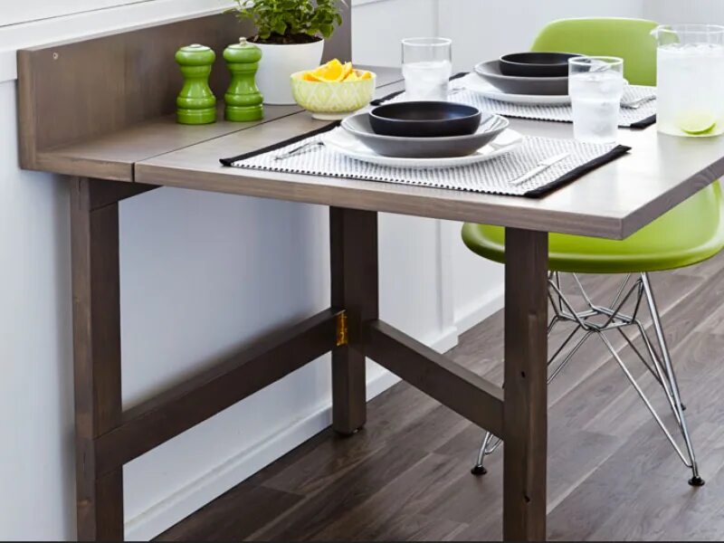 Кухонные столы маленькие фото Как просто и эффективно добавить пространства небольшой кухне. 6 способов Интерь