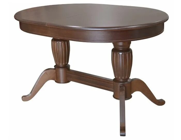 Кухонные столы овальные раздвижные цена фото Купить стол обеденный, овальный, раскладной, кухонный Леонардо-2 в Краснодаре, г