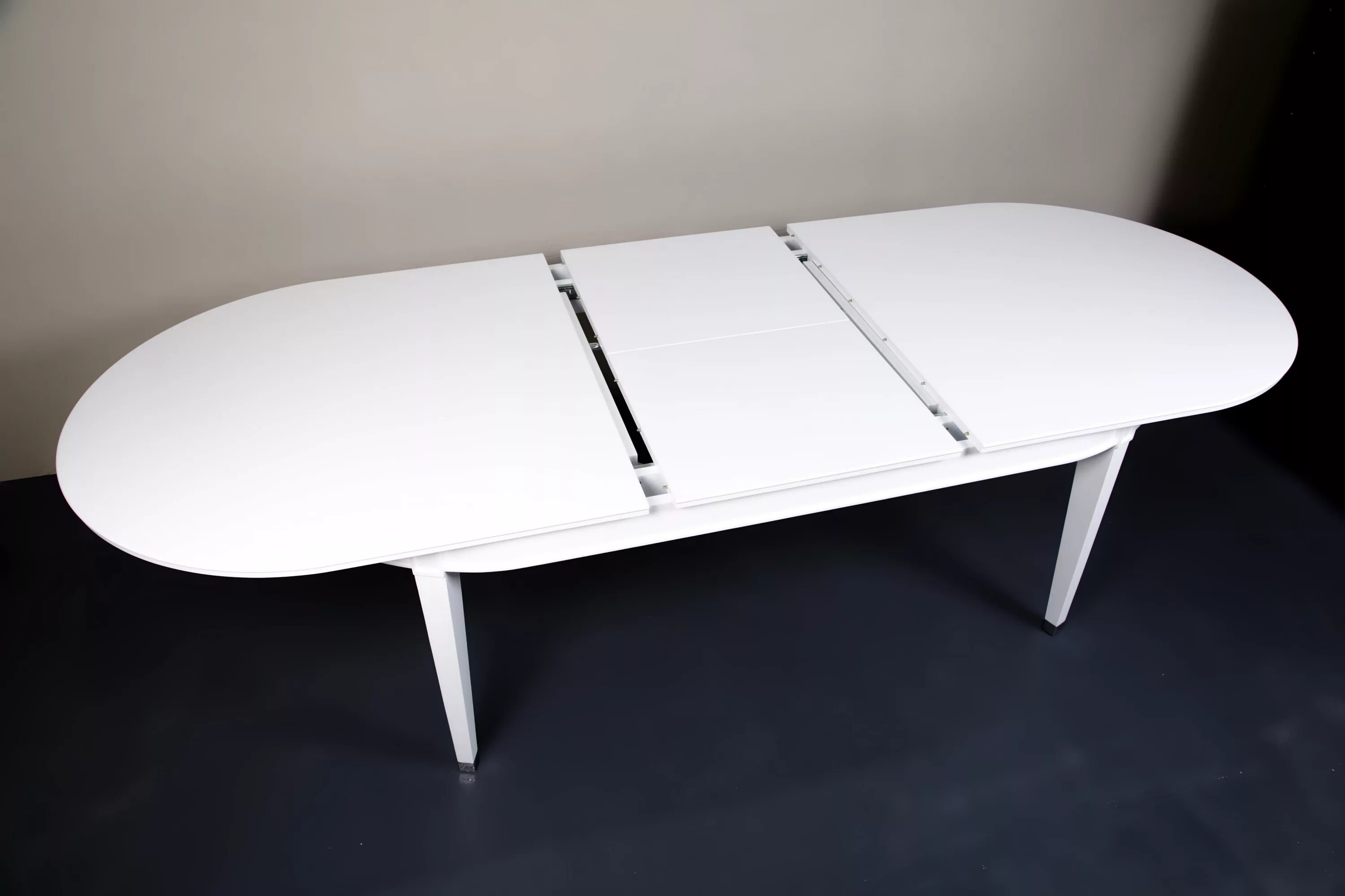 Кухонные столы овальные раздвижные цена фото Складной стол для гостиной: раскладной трансформер, раздвижной и недорогой, овал