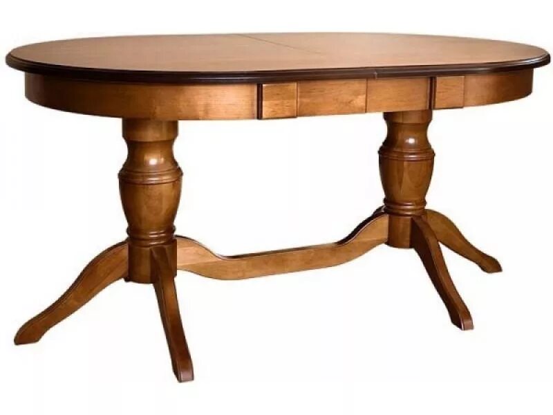 Кухонные столы пинскдрев фото Стол обеденный Венеция 3Р (раздвиж.) Береза / Мебельная фабрика "Пинскдрев", г. 