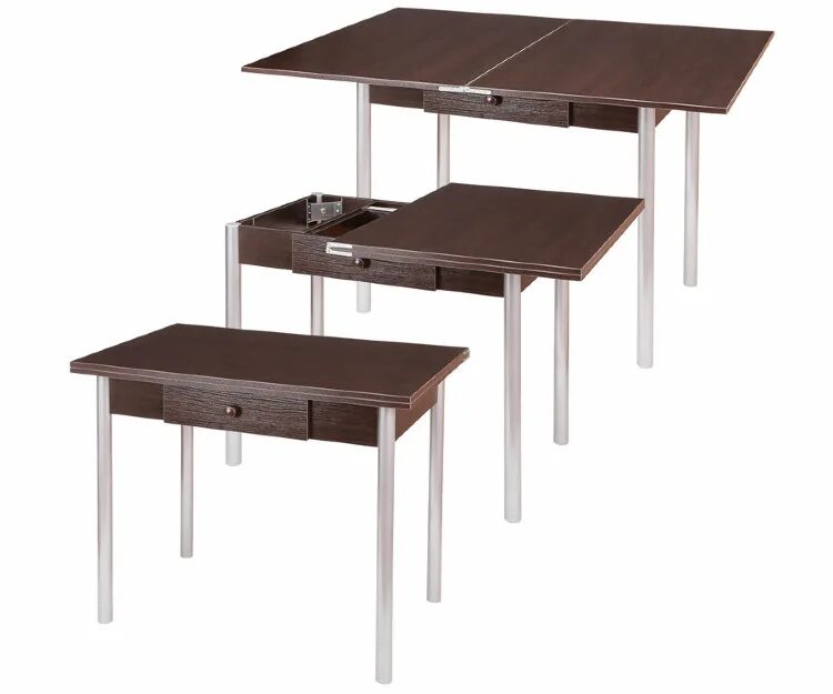 Кухонные столы раскладные для кухни фото Покупаем Стол раскладной с ящиком 900*600 (1200), лучшая цена в интернет-магазин