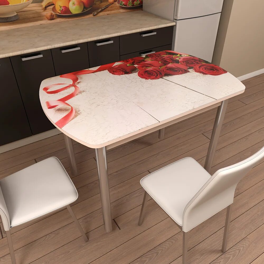 Кухонные столы раскладные для кухни фото Образцы столов кухонных раздвижных