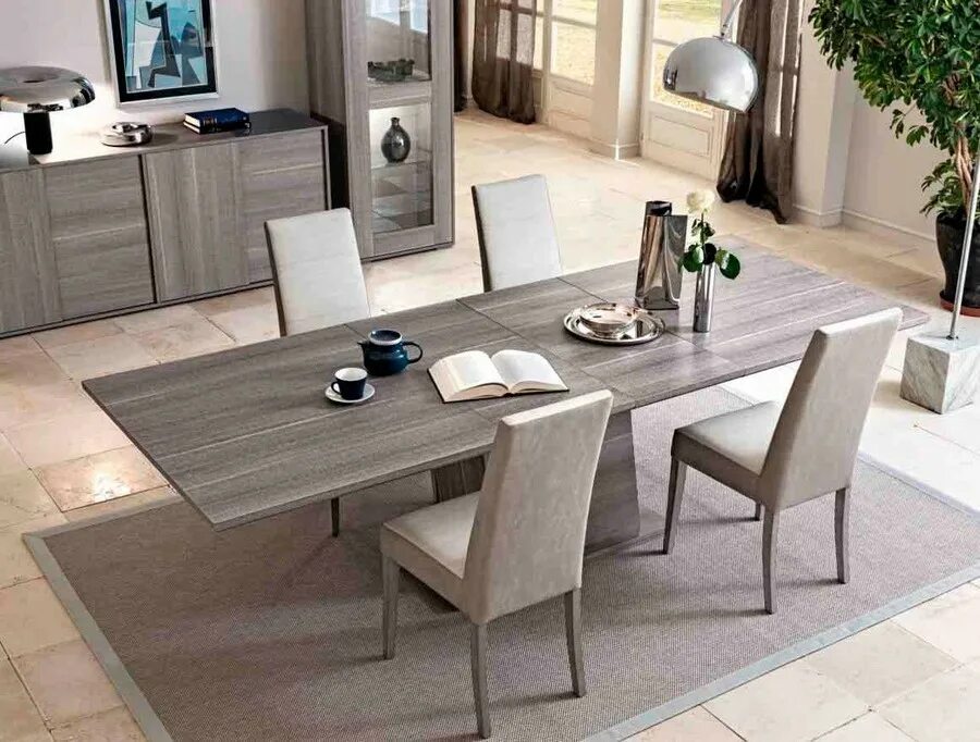 Кухонные столы современный стиль фото Стол обеденный раздвижной Futura. Купить качественную итальянскую мебель в Москв