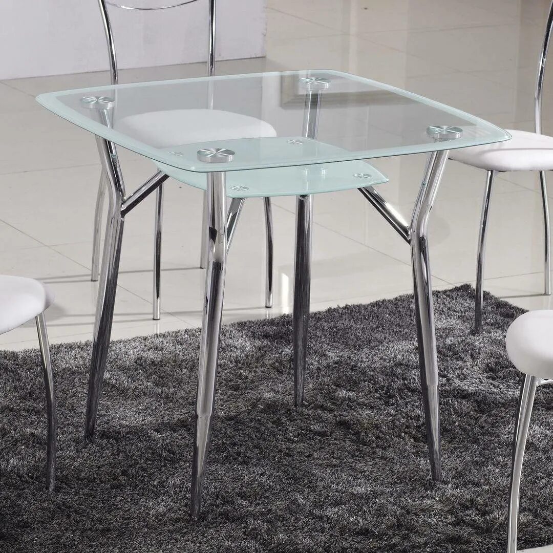 Кухонные столы стекло фото Стеклянные столы для кухни - плюсы и минусы (55 фото)