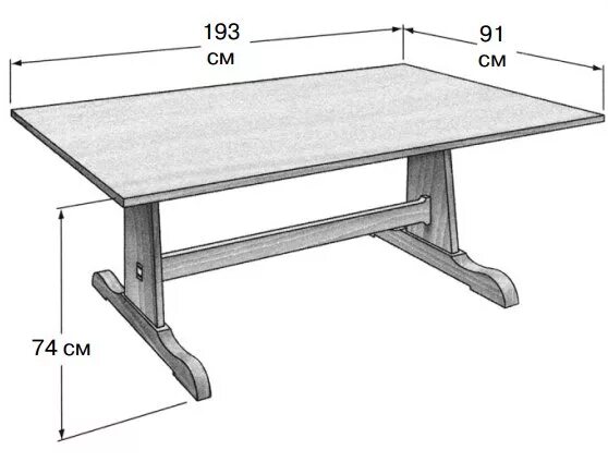 Кухонные столы своими руками чертежи Как сделать обеденный стол своими руками из дерева