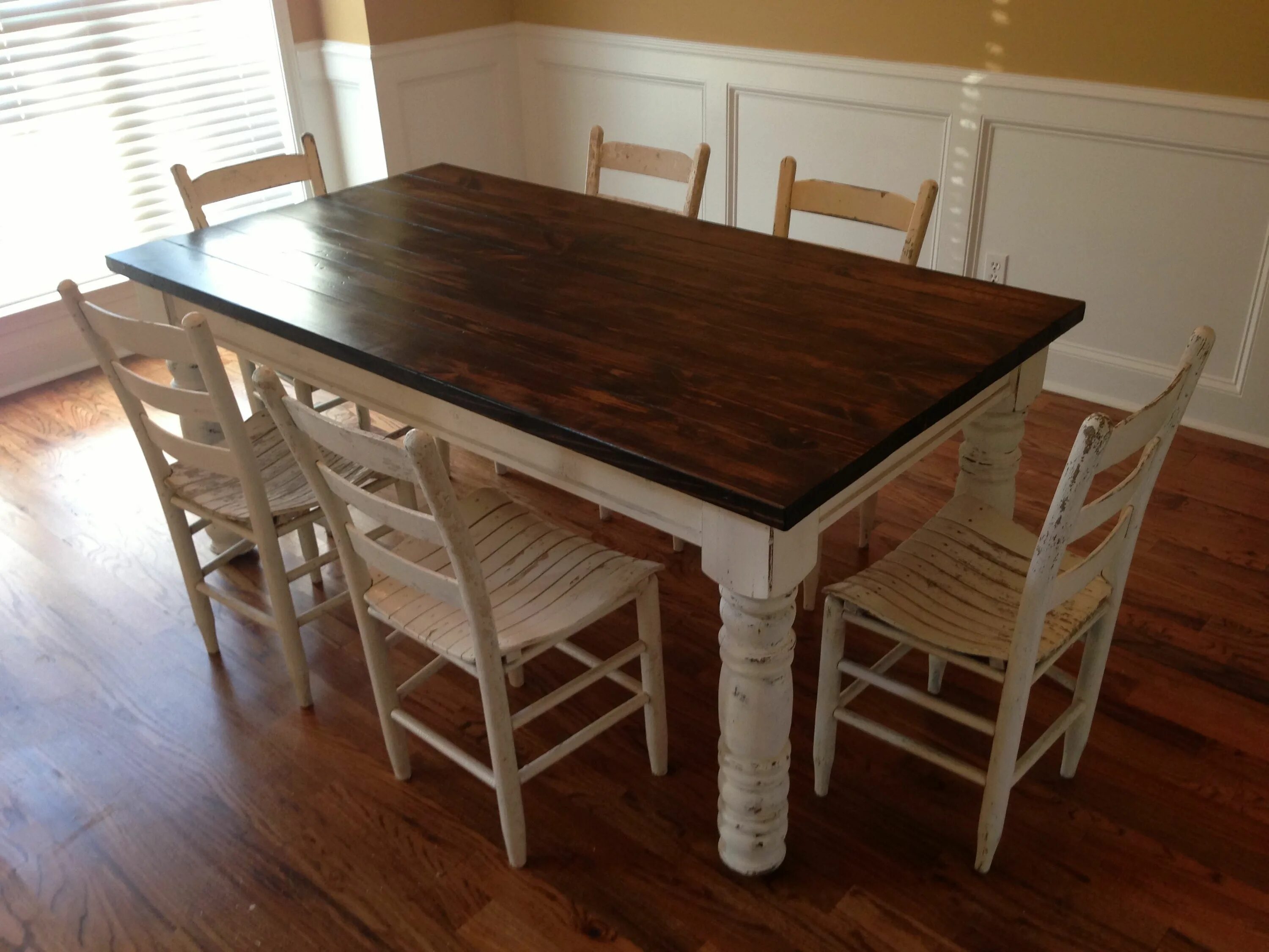 Кухонные столы своими руками фото Husky Farmhouse Table