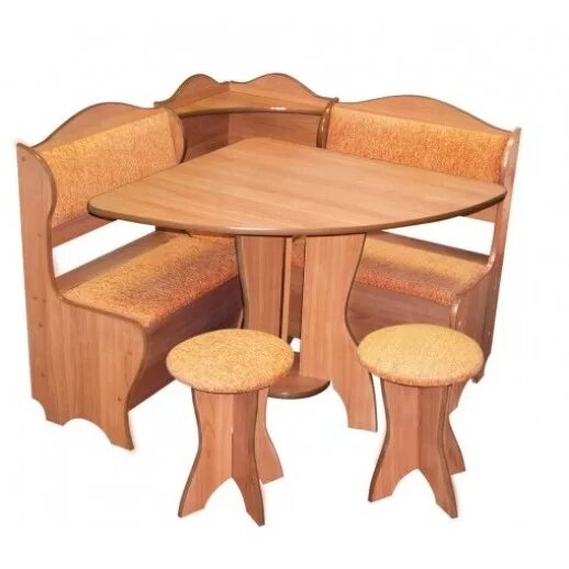 Кухонные столы угловые фото цены Кухонный уголок "Виктория - 1", Эконом