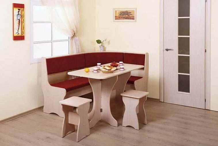 Кухонные столы угловые фото цены Кухонный уголок НМ 012.01 - 47490 р, бесплатная доставка, любые размеры