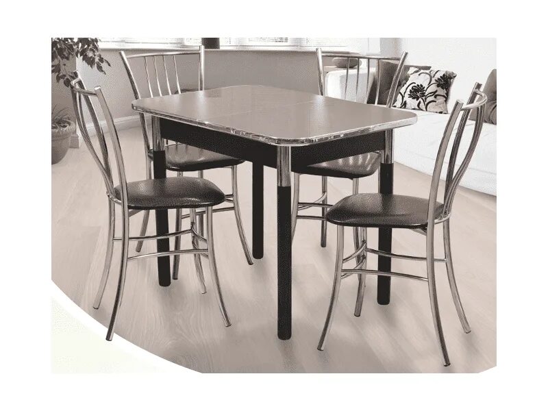 Кухонные столы в гомеле фото Круглый стол со стульями из бука Михельсон и К купить в Москве цена