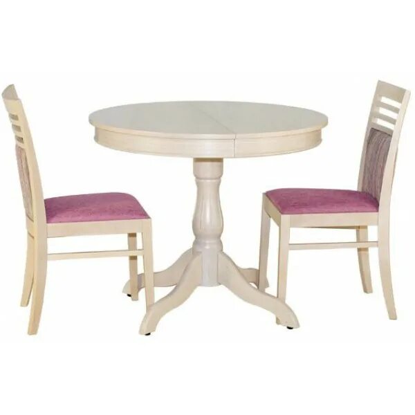 Кухонные столы в леруа мерлен фото Стол "Монако" раздвижной (круглый)