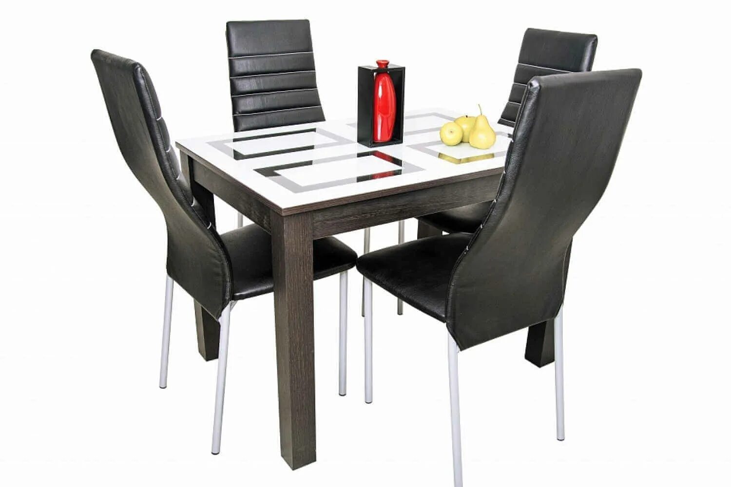 Кухонные столы в пензе фото и цены Ривьера -1 Стол обеденный 1000*700 (Белый /Белый)