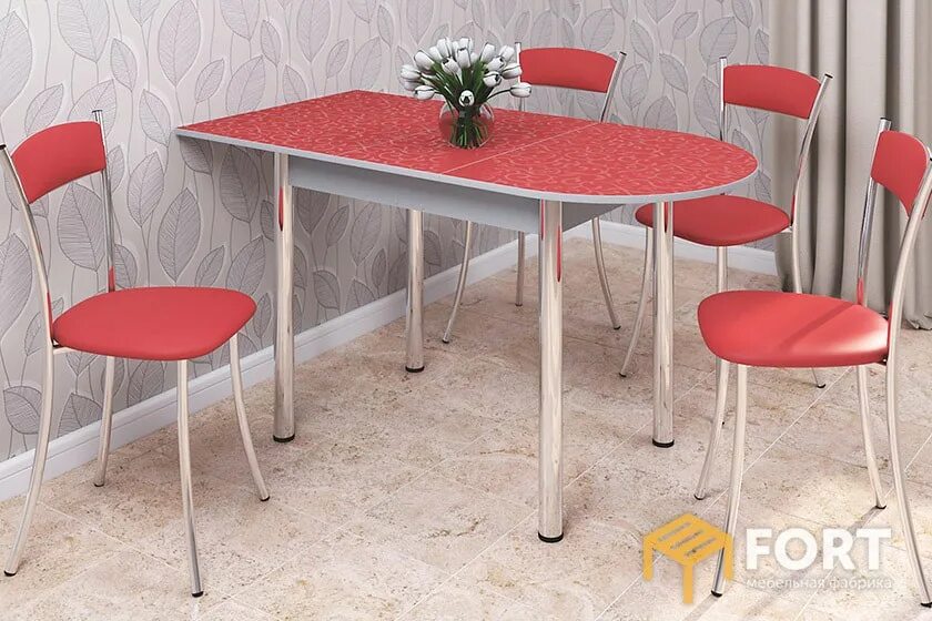 Кухонные столы в самаре фото СТОЛ РАЗДВИЖНОЙ "ПРИСТЕННЫЙ" Цена 4600 руб. в Екатеринбурге на Диванчик-Екб