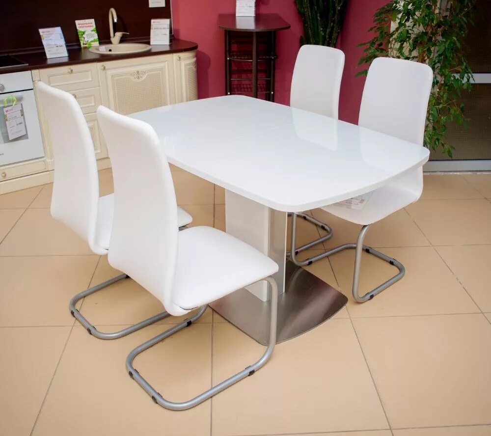 Кухонные столы в самаре фото Вкусный выбор: подбираем обеденный стол и стулья для кухни - PrimaMedia.ru