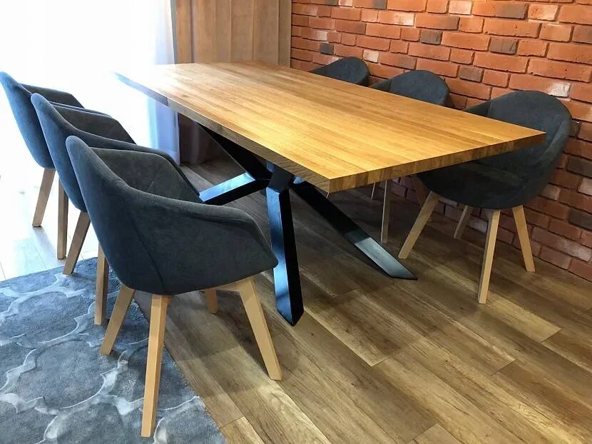 Кухонные столы в стиле лофт раздвижные Стол в стиле лофт: его особенности и вариации на фото