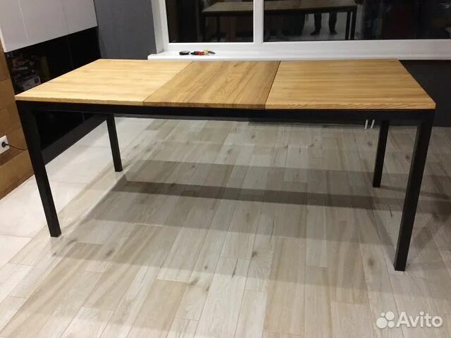 Кухонные столы в стиле лофт раздвижные Стол раздвижной лофт купить в Москве Товары для дома и дачи Авито