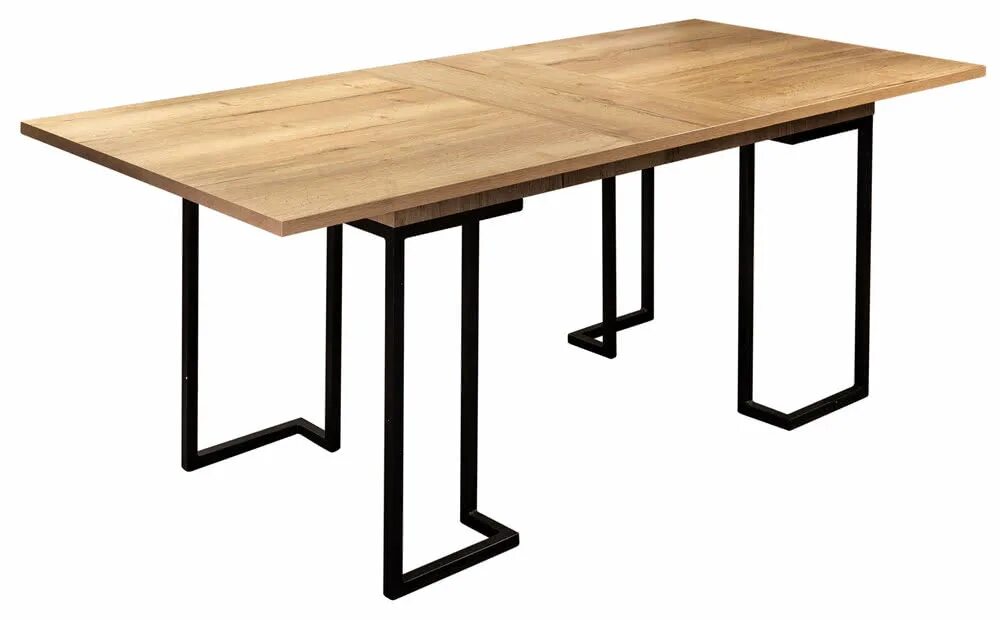 Кухонные столы в стиле лофт раздвижные Стол раскладной обеденный R-Home Loft - купить в MebHOME +74951500730