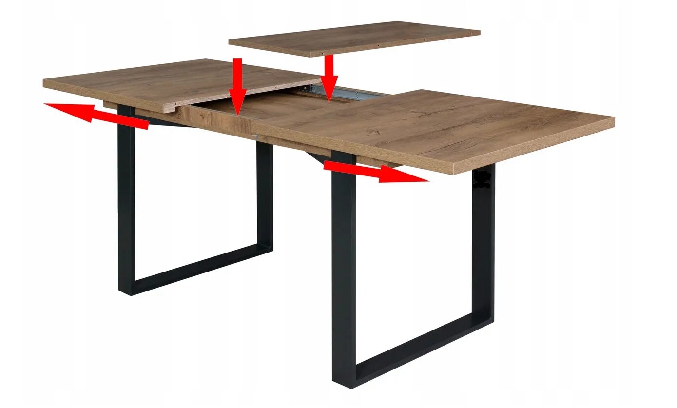 Кухонные столы в стиле лофт раздвижные Стол раздвижной лофт - CormanStroy.ru