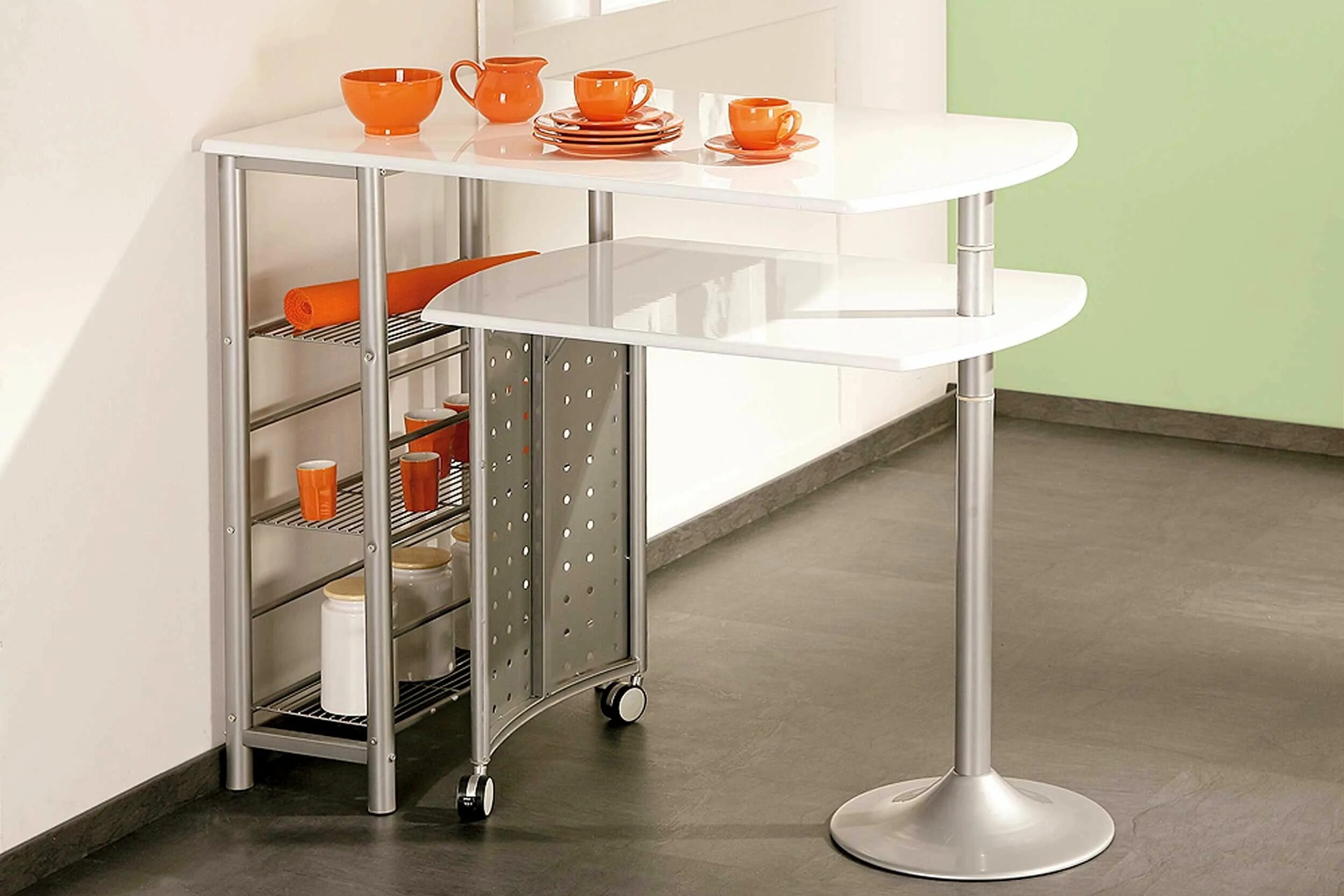 Кухонные стойки для маленькой кухни фото Комфортный кухонный гарнитур для ежедневной готовки Блог фабрики "Ленинградские 