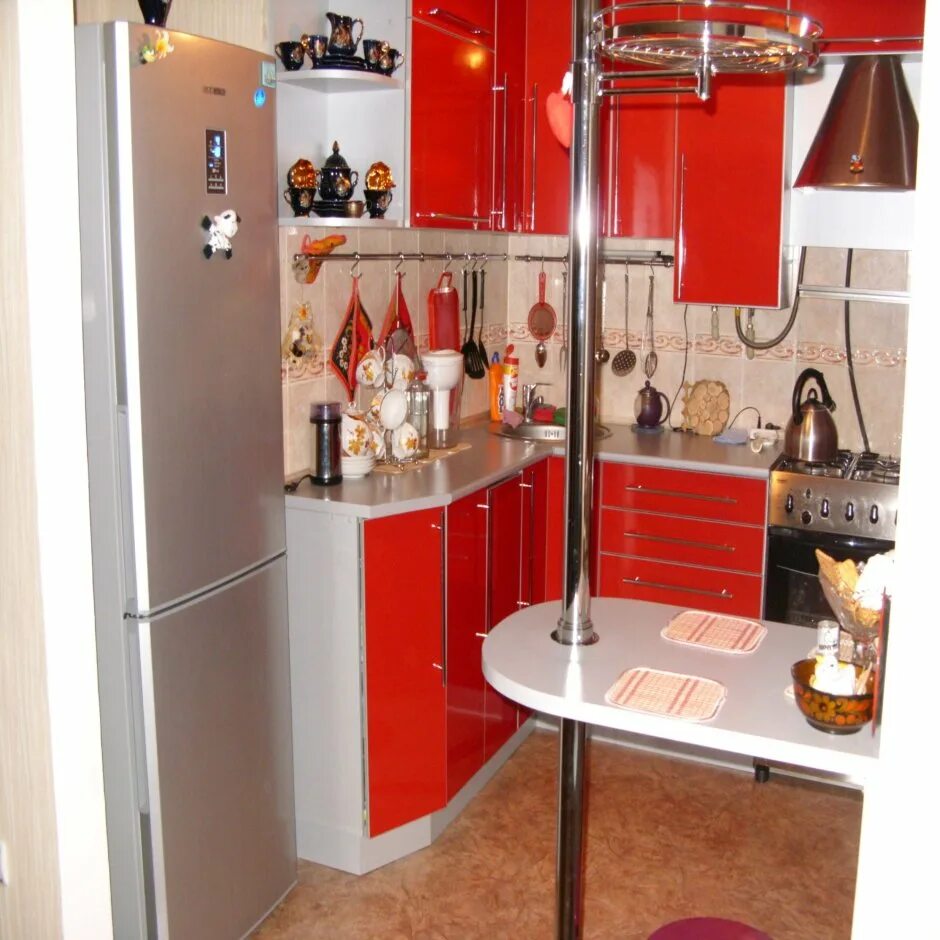 Кухонные стойки для маленькой кухни фото Барная стойка в угловой кухне - планировка и обустройство (фото)