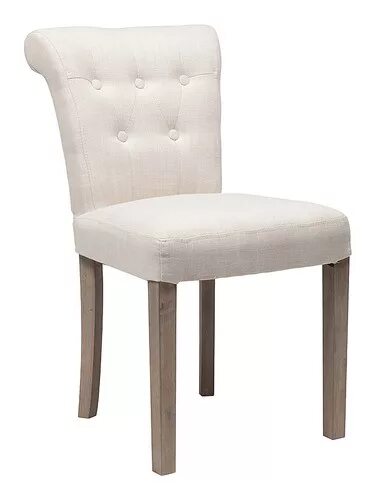 Кухонные стулья со спинкой мягкие современные фото Стул Benson Белый Лен купить в Смоленске недорого - цена и фото в интернет-магаз