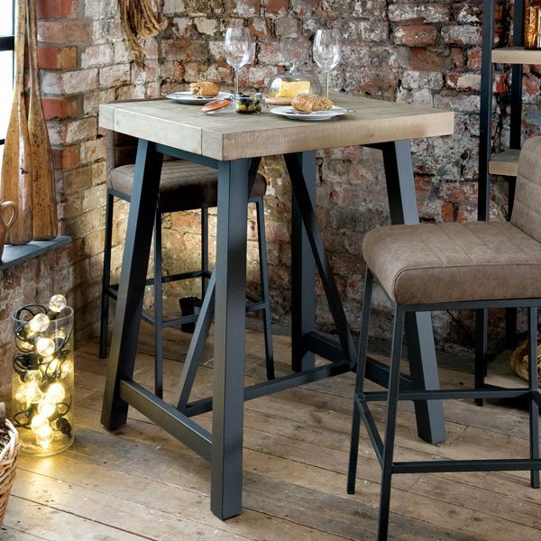 Кухонные стулья в стиле лофт Bar table, Table, Furniture near me