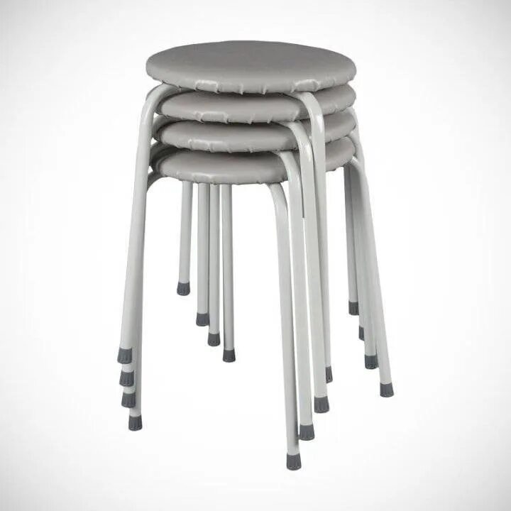 Кухонные табуретки фото и цены Табурет STRONG титан диаметр табуретки 300 мм нагрузка до 120кг-310,30 Коврик ун