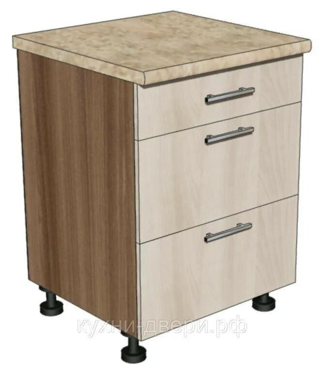 Кухонные тумбочки фото Тумба для кухни с выдвижными ящиками: кухонный стол с полками и напольная тумбоч