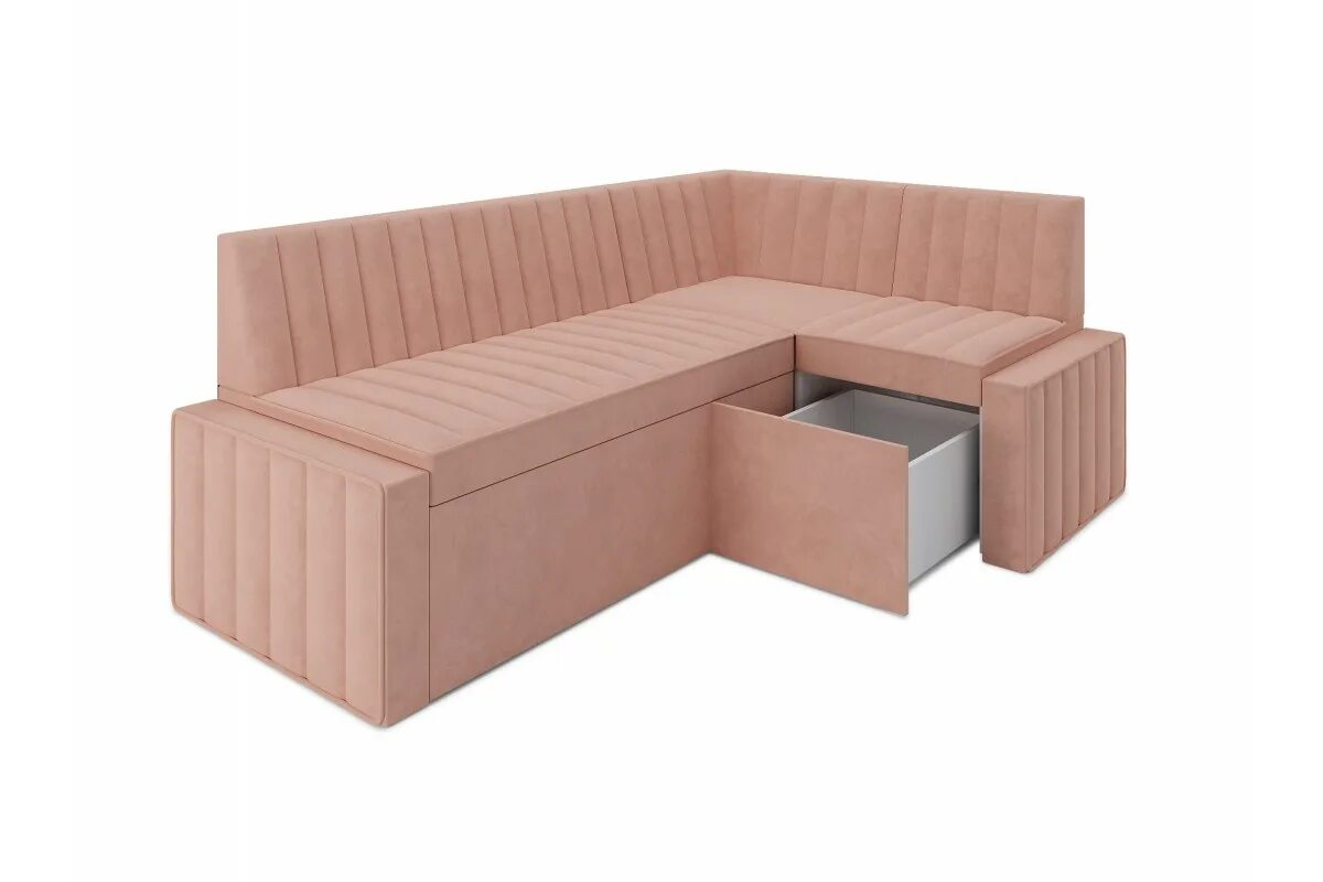 Кухонные угловые диваны фото цена Кухонный угловой диван Версаль Правый (110х190) 10218000 купить с доставкой в Са