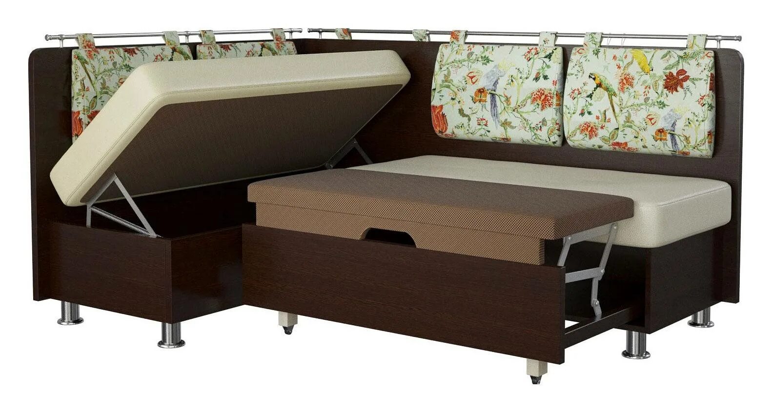 Кухонные угловые диваны со спальным местом фото Кухонный уголок со спальным местом: обзор популярных моделей