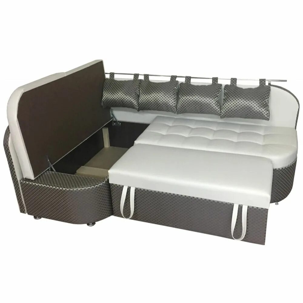 Кухонные угловые диваны со спальным местом фото Купить Диван кухонный угловой со спальным местом Оскар WallyTally WallyTally нед