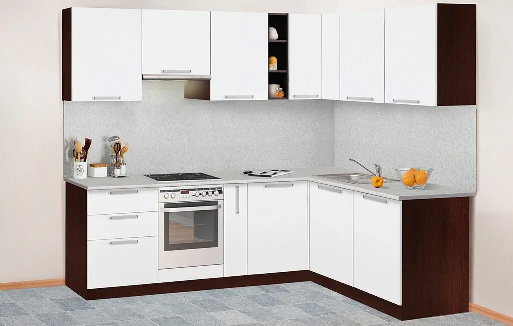 Кухонные угловые кухни недорогие фото Кухонные гарнитуры Классика - Интернет магазин Боровичи-Мебель