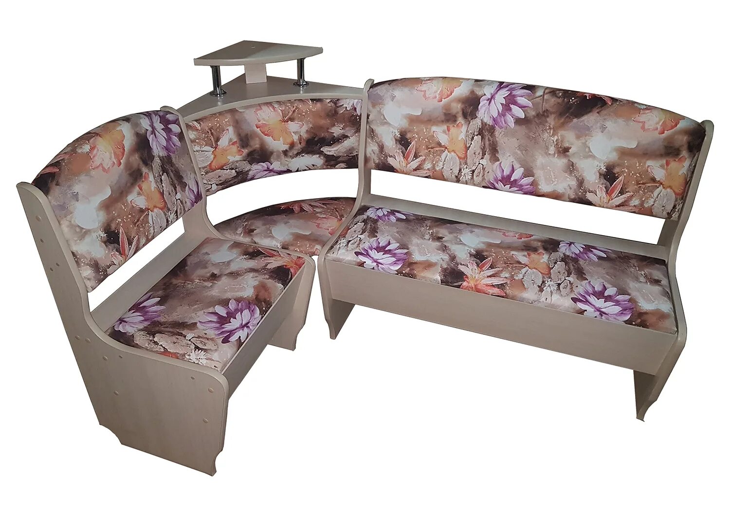 Кухонные уголки недорогие фото Кухонный уголок Флора 1000х1500 мм - купить с доставкой, цена в Первый Гипермарк