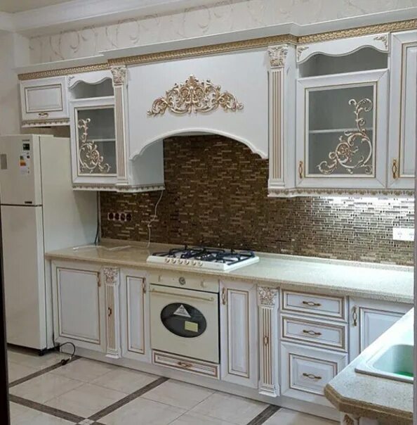 Кухонные в махачкале фото и цены Кухня заказчика.#кухни #мебельназаказ #диваны #мебельВологда #мебельныефасады #ф