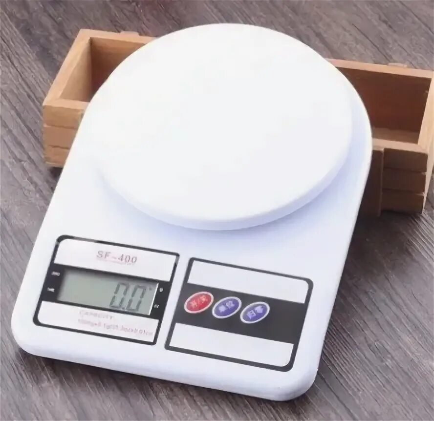 Кухонные весы фото Электронные Кухонные весы Electronic SF- 400, белый купить по низкой цене в инте
