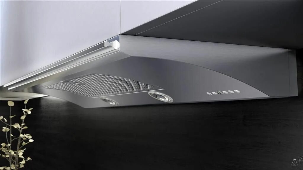 Кухонные вытяжки без подключения Zephyr ZGEE36AS Under Cabinet Range Hood with 3-Speed/500 CFM Blower, Electronic