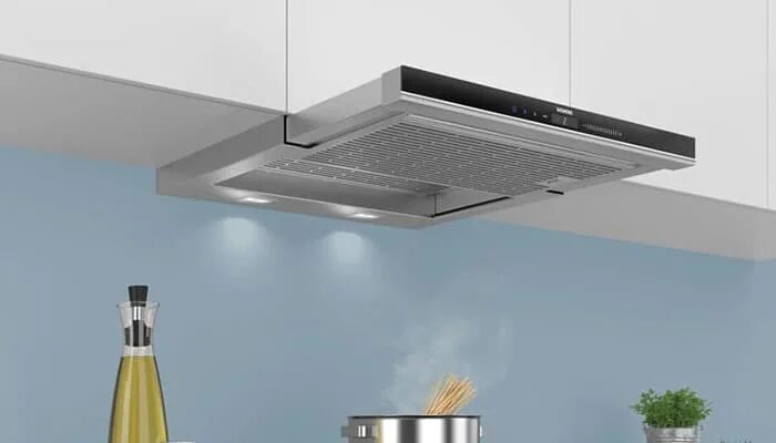 Кухонные вытяжки без подключения Встраиваемая вытяжка для кухни шириной 60 см, купить многофункциональную кухонну