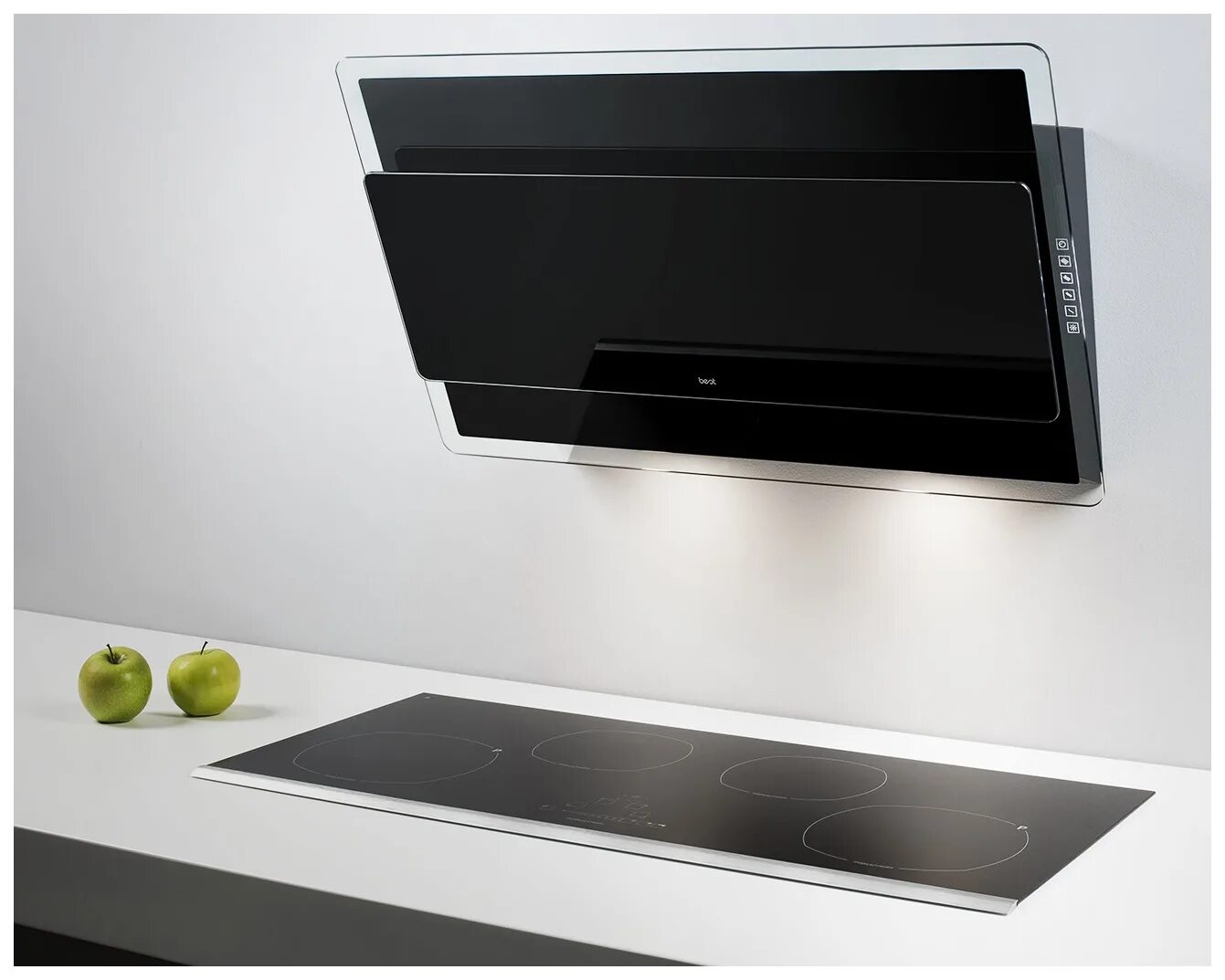 Кухонные вытяжки без подключения Вытяжка настенная Best Offset 800 черный - отзывы покупателей на Мегамаркет