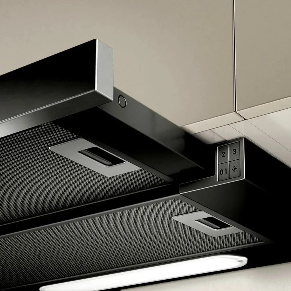 Кухонные вытяжки фото Цена на Elica ELITE 14 LUX BL/A/50 - 13990 руб в Москве, купить с бесплатной дос