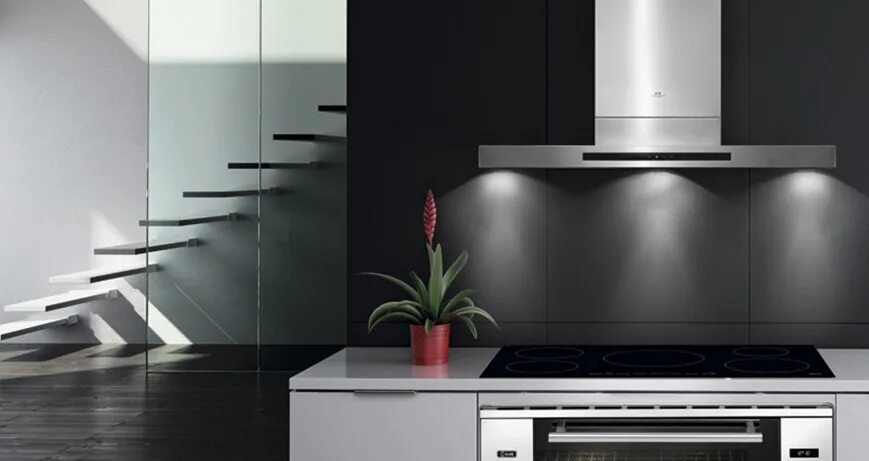 Кухонные вытяжки в интерьере Вытяжки Ilve - цены официального дилера в Москве на сайте Hausdorf, сравните отз