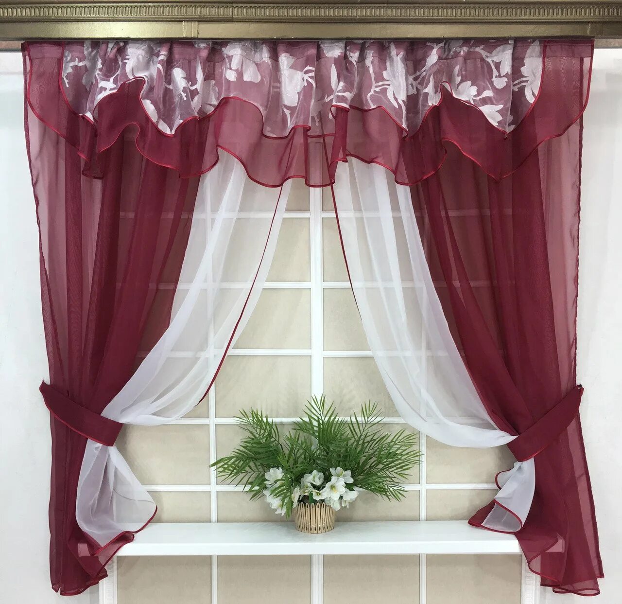 Кухонные занавески короткие фото Занавески для кухни короткие недорого фото Molot-Club.ru