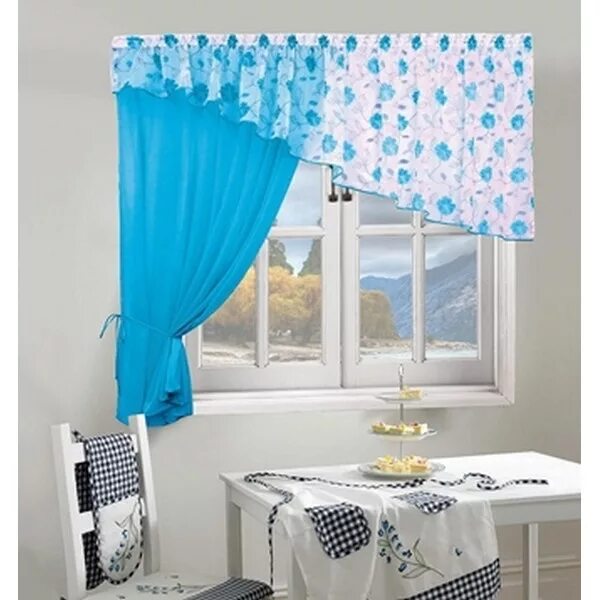 Кухонные занавески короткие фото Штора для кухни Алена (ID# 73441545), цена: 52 руб., купить на Deal.by