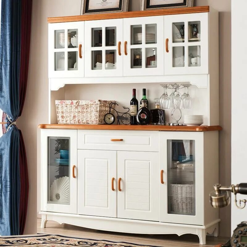 Кухонный буфет в интерьере Кухонные шкафы ИКЕА и буфеты для кухни