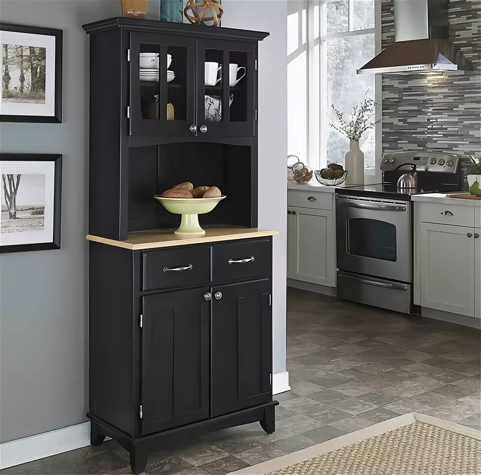 Кухонный буфет в интерьере Буфет в интерьере Домфронт