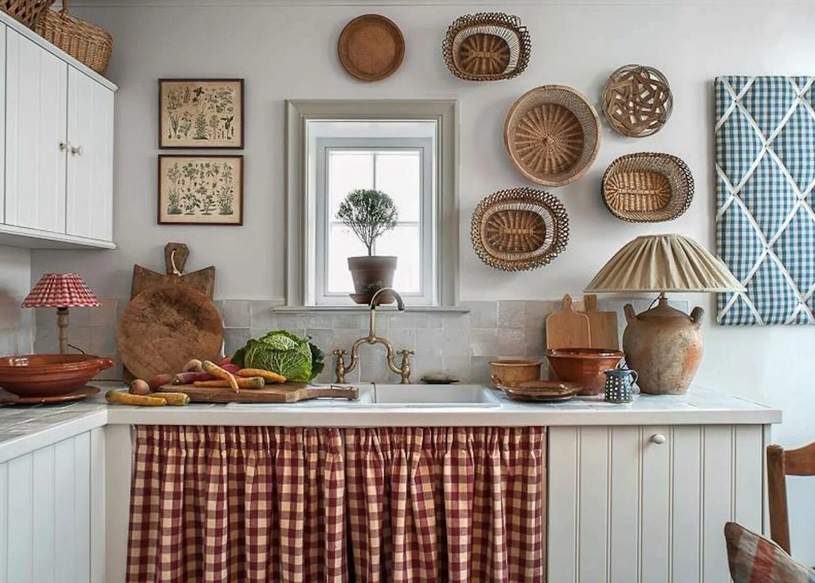 Кухонный декор фото Как сделать сельский стиль в интерьере кухни своими руками в деревенском стиле: 