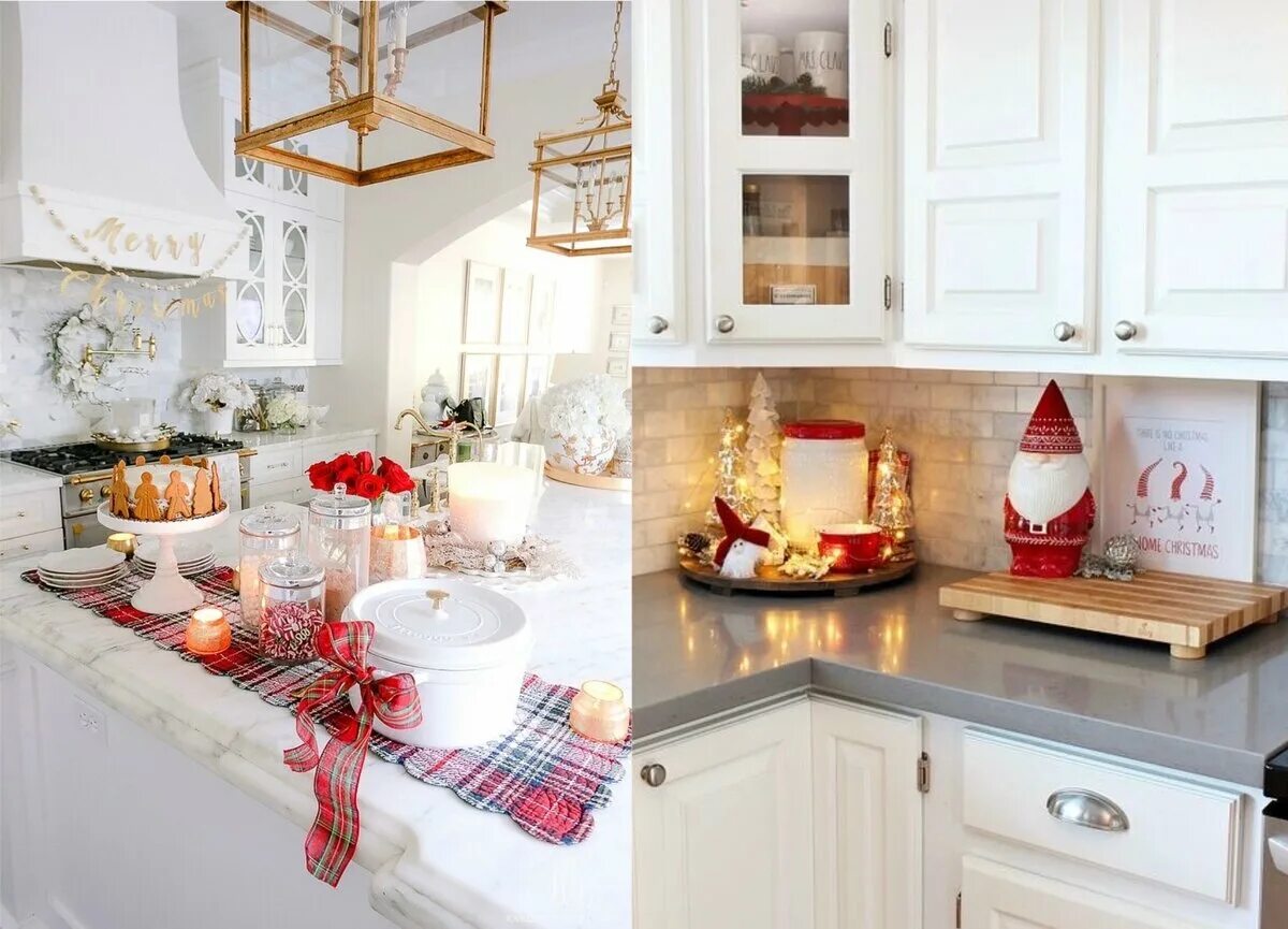 Кухонный декор фото Новогодний декор кухни: топ 6 идей - Это интересно - Шняги.Нет - познавательно-р