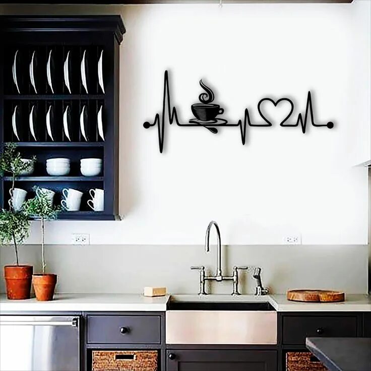 Кухонный декор на стену Kitchen wall signs, Kitchen Metal Wall Decor, Kitchen Decor, Hanging Sign Gift K