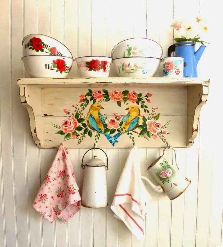 Кухонный декор своими руками Craft-o-Rama Chic apartment decor, First apartment decorating, Shabby chic kitch