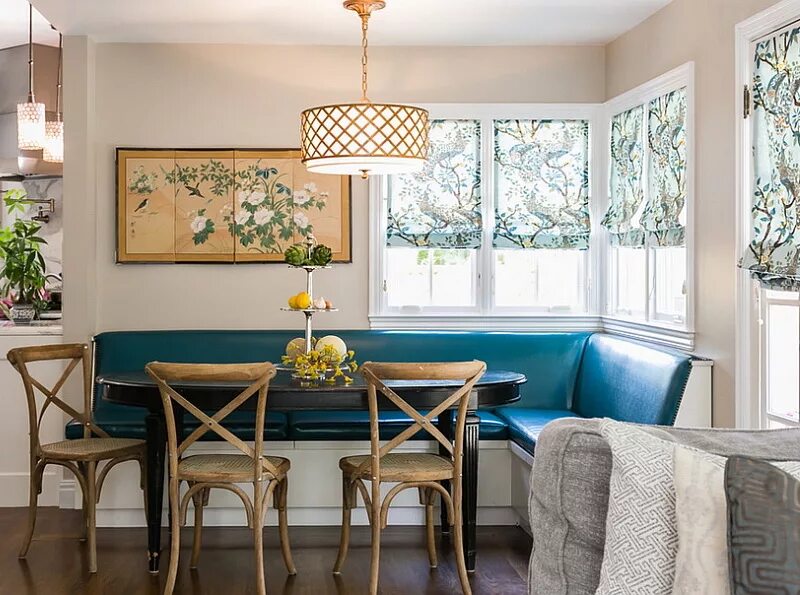 Кухонный диван в интерьере фото Как обустроить спальное место на кухне - фото-идеи, советы в блоге об интерьере 