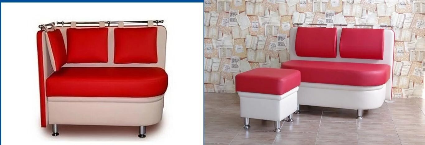 Кухонный диванчик для маленькой кухни фото Самые маленькие диваны для кухни - фото